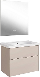 ASB-Woodline Мебель для ванной Гранада 80 подвесная тирамису софт – фотография-1