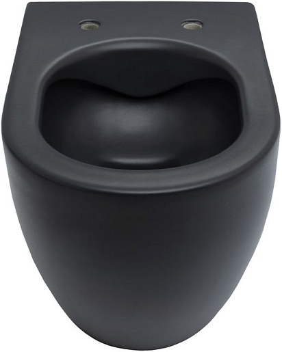 Allen Brau Чаша подвесного унитаза Reality 4.32006.31 чёрный матовый – фотография-26