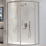 RGW Душевой уголок Passage PA-86S 90x120 профиль хром сатин стекло прозрачное