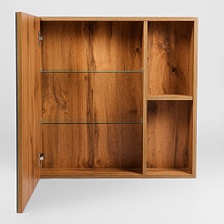 Viant Мебель для ванной Бостон 50 гагарин/дуб вотан – фотография-10