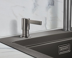 Milacio Дозатор для кухонной мойки Milacio MCU.933.GM вороненая сталь – фотография-3