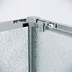 Grossman  Душевой уголок Cosmo 110x80x195 профиль хром стекло шиншилла – картинка-19
