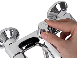 Iddis Смеситель для ванны Bounce BOUSB02i02WA – фотография-3