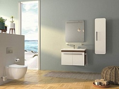 Creavit Унитаз подвесной Free FE322.00100 безободковый – фотография-2