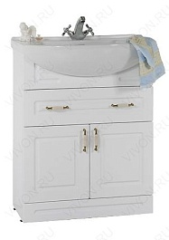 Водолей Мебель для ванной Капри 65 R – фотография-3