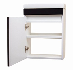 Style Line Тумба для умывальника Compact 40 черная – фотография-2