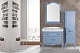 ASB-Woodline Тумба с раковиной Модерн 85 рошфор/патина серебро – картинка-16
