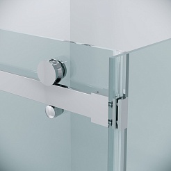 Grossman  Душевой уголок Classic 120x80x195 профиль хром стекло прозрачное – фотография-9