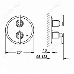 Grohe Смеситель "Atrio 19398000" – фотография-2