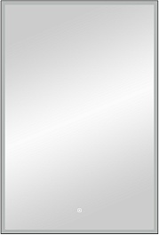 Continent Зеркало Frame Black Led 700x1000 – фотография-2