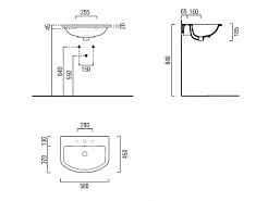 GSI Подвесная раковина City 9130111 – фотография-2