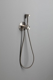 Allen Brau Смеситель с гигиеническим душем Liberty 5.33005-BN (с внутренней частью) никель браш – фотография-5