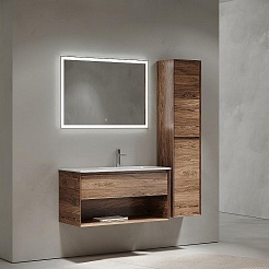 Sancos Мебель для ванной Marmi 1.0 100 R дуб чарльстон – фотография-2