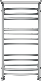 Terminus Полотенцесушитель водяной Енисей П13 500x1000 с полкой хром – фотография-1