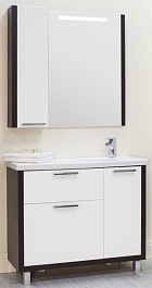 Акватон Мебель для ванной "Брайтон 100" венге – фотография-1