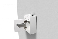 BelBagno Тумба с раковиной PIETRA MINI 400 L Bianco Lucido – фотография-7