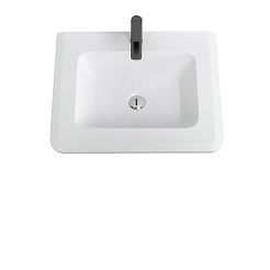 Cezares Тумба с раковиной Idra 65 55798 bianco opaco раковина 50352 – фотография-6