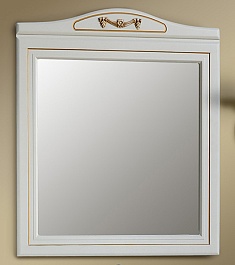 Атолл Мебель для ванной "Верона 85 К" дорато витрина – фотография-6