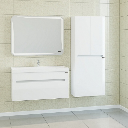 СанТа Тумба с раковиной Лондон 100 – картинка-3