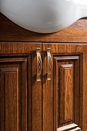 Водолей Мебель для ванной Дубэлла 65 орех – фотография-7