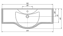 Какса-а Умывальник Классик 120 – фотография-2