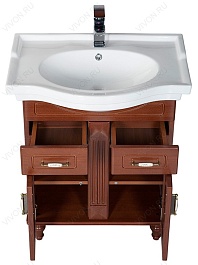 Aquanet Мебель для ванной Амелия H 70 орех (179309) – фотография-6