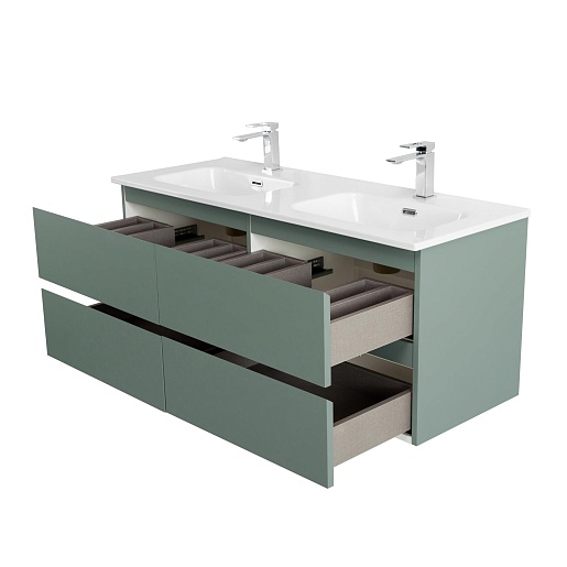 BelBagno Тумба под раковину Kraft 120-2 подвесная Еловый матовый – картинка-7