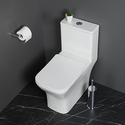 BelBagno Унитаз моноблок Neon BB8617CPR-MN/SC – фотография-9