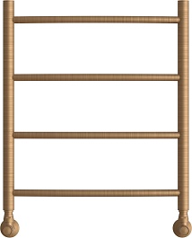 Point Полотенцесушитель водяной Афина П4 500x600 PN04156BR бронза – фотография-1