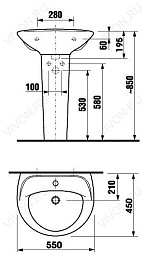 Jika Пьедестал для раковины Lyra 1927.0 – фотография-3