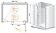 Cezares Душевая дверь в нишу TRIUMPH-D-B-11-30+60-P-Cr-R – картинка-10