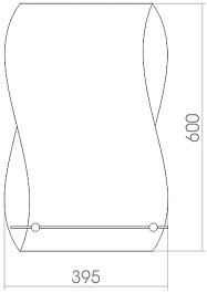 Mixline Зеркало Комфорт Домино 39.5 – фотография-2