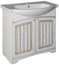 Mixline Мебель для ванной Крит 75 патина золото – фотография-5