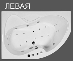 Akrilan Акриловая ванна Laguna ALSINA 150 L – фотография-2