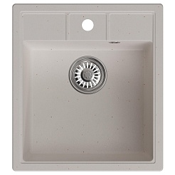 Mixline Мойка кухонная ML-GM28 белая – фотография-1