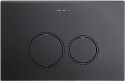 Milacio Клавиша смыва Standart MCU.202 черная матовая – фотография-1