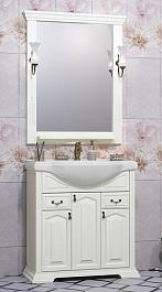 Opadiris Мебель для ванной Риспекто 80 слоновая кость – фотография-1