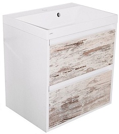 Mixline Мебель для ванной Аврора 60 матрикс – фотография-3