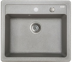 Iddis Мойка гранитная Vane G V02G571i87 серая – фотография-1