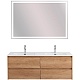 BelBagno Тумба с раковиной Kraft 120 подвесная 4 ящика Rovere Nebrasca Nature двойная раковина – картинка-16