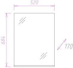 Onika Мебель для ванной Эко 52.10 Black белая/дуб сонома – фотография-13