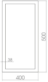 Mixline Зеркало Багет Мелодия 45 – фотография-2