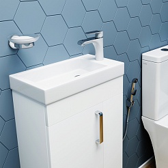 Iddis Смеситель для раковины Cuba CALSB00i08 с гигиеническим душем – фотография-2