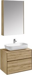 Акватон Мебель для ванной Либерти 75 Лола дуб эльвезия – фотография-1