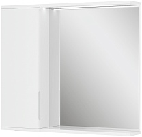 Volna Зеркальный шкаф Lake 80 L белый