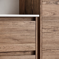 Sancos Тумба под раковину Libra 120-1 дуб чарльстон – фотография-8