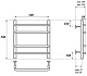 Point Полотенцесушитель электрический П4 500x500 PN09155E хром – фотография-8