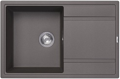 Florentina Мойка кухонная Липси 780 серый шелк – фотография-1