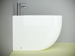 Ceramicanova Напольное биде Metropol CN4005 белое – фотография-3