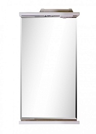 ASB-Mebel Зеркало Марко 40 белый/дуб золотой – фотография-3